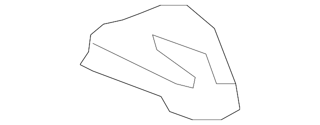 63146-0R010 Деталь REINF BRACKET, LEFT