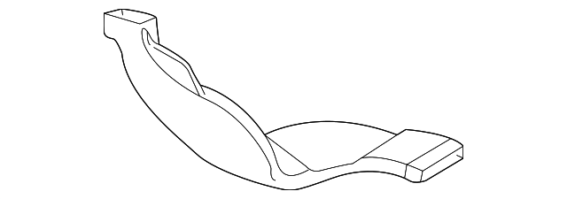 2038311246 Деталь AIR DUCT, RIGHT