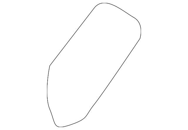 203-836-02-02-9B51 Деталь DEFROSTER GRILLE CAP, LEFT