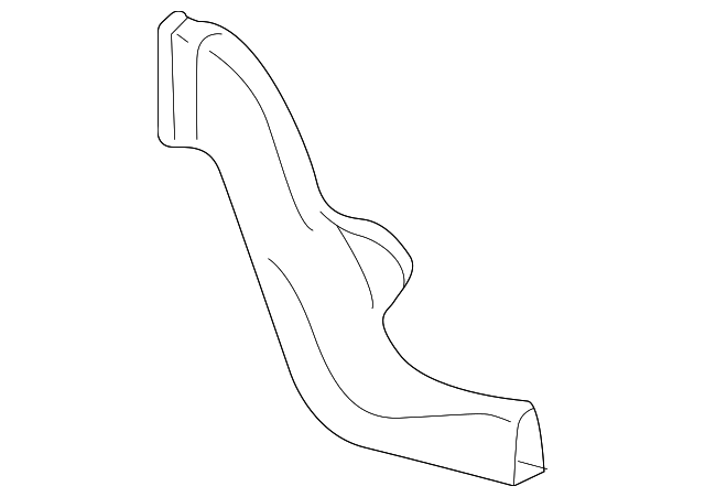 203-830-01-23 Деталь AIR DUCT, LEFT