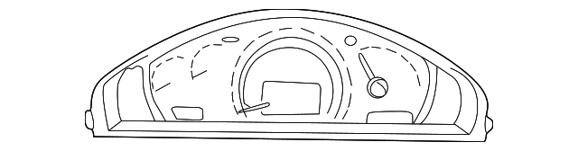 203-540-73-47 GAUGE CLUSTER