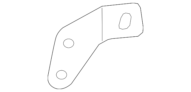 12640848 Деталь LOWER HOUSING FRONT BRACKET