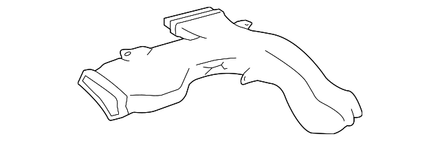88566-60380 Деталь REAR DUCT, LEFT