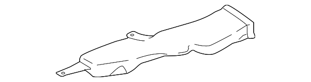 88566-60410 Деталь FRONT DUCT, LEFT