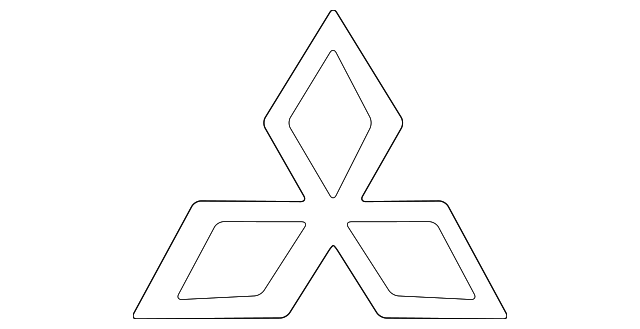MR971390 Деталь EMBLEM
