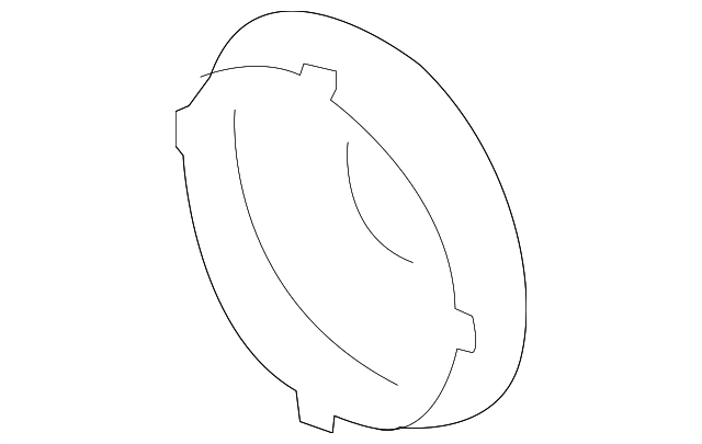 SU003-02589 Деталь HID BULB COVER, RIGHT