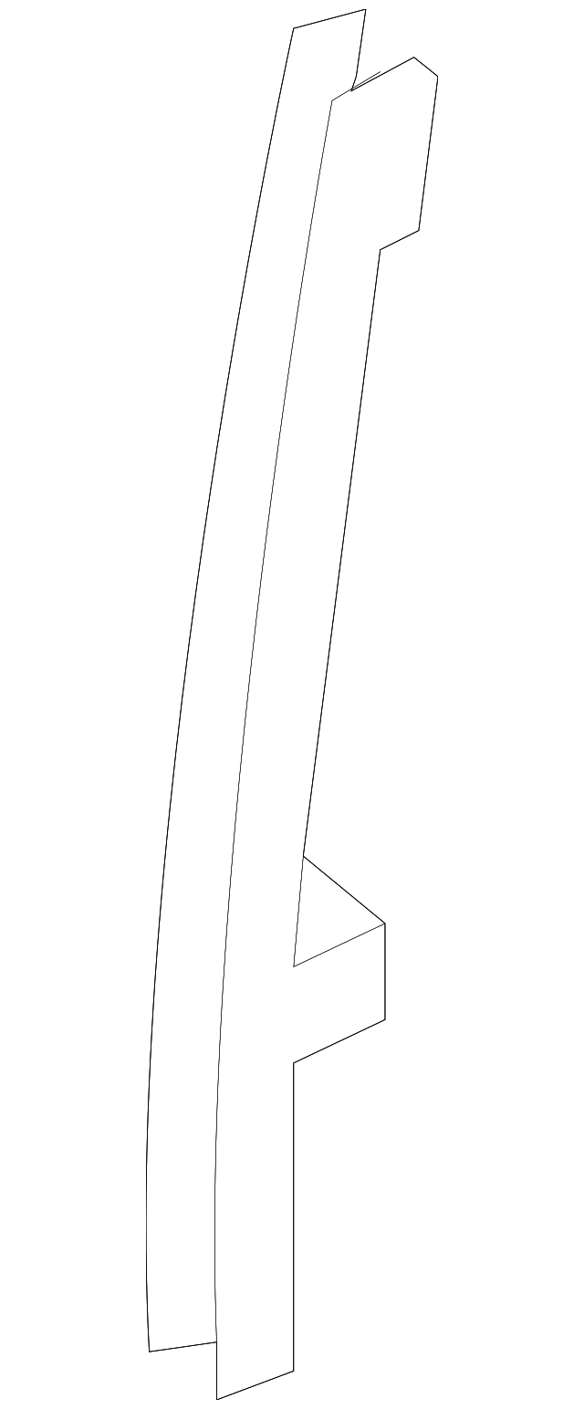 20945302 Деталь FRONT GUIDE, LEFT
