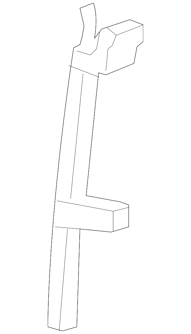 22783136 Деталь REAR GUIDE, RIGHT