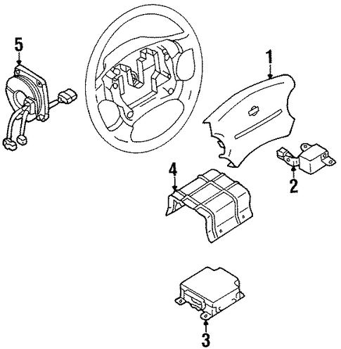 Pickup AIR BAG COMPONENTS