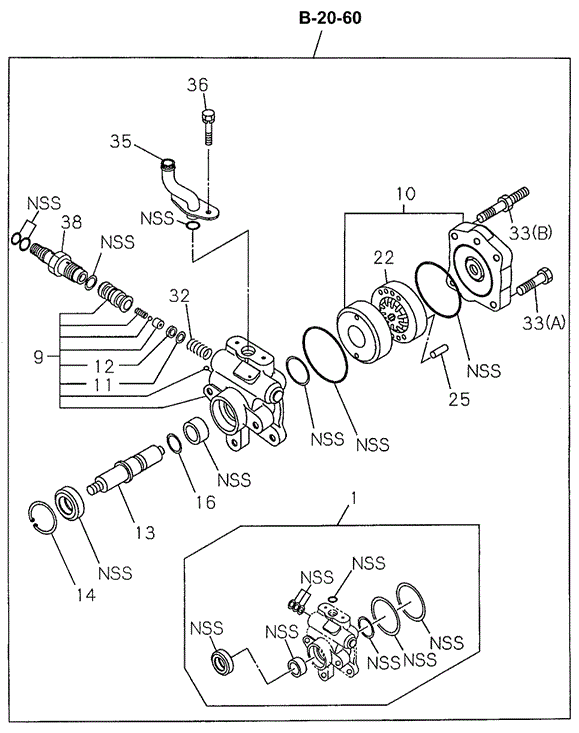 PASSPORT P.S. PUMP COMPONENTS (DX)