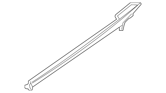 51-37-8-036-665 Деталь BELT MOLDING, LEFT