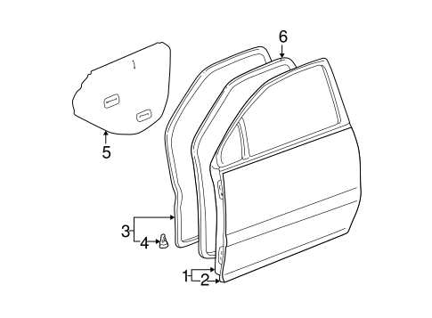 RX300 DOOR & COMPONENTS 2