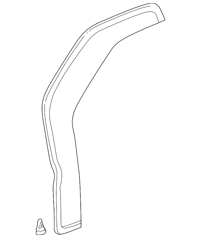 67861-48010 Деталь WEATHERSTRIP, RIGHT