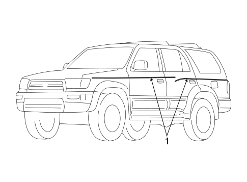 4Runner STRIPE TAPE