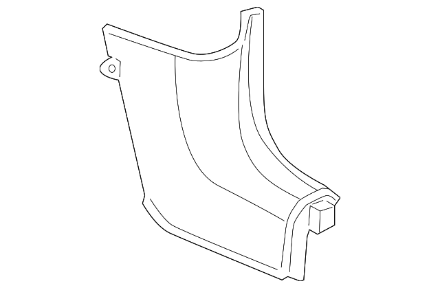 YD90DKAAF Деталь COWL SIDE PANEL, RIGHT