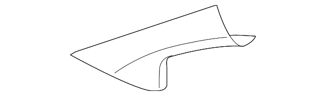 YD76HDAAF Деталь WNDSHLD PLR TRIM, RIGHT