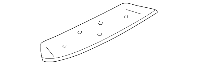 15073680 Деталь BUMPER COVER CENTER SUPPORT