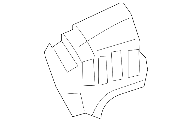 68039732AA Деталь INSULATION, LEFT