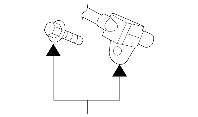 5096051AA Деталь ABS SENSOR, RIGHT