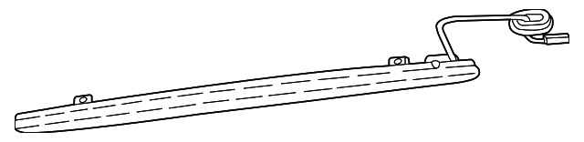 8V0-945-097-B Деталь HIGH MOUNT LAMP