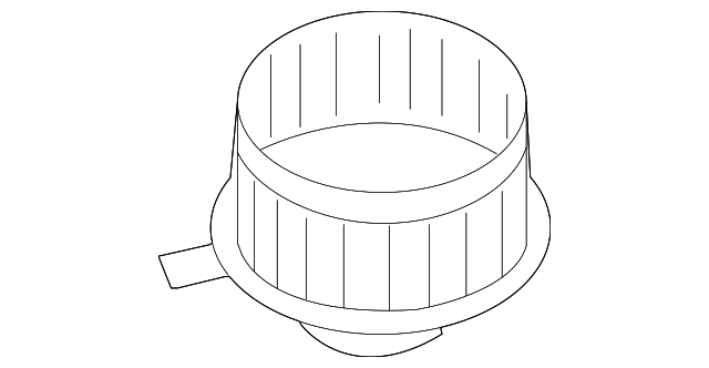 7B0-820-021 Деталь BLOWER MOTOR
