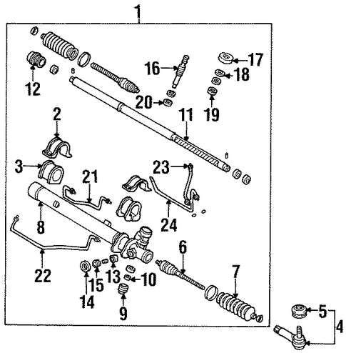 MPV STEERING GEAR & LINKAGE 3