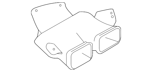27860-9RA0A Деталь CENTER DUCT