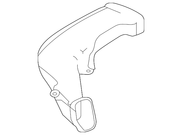27870-3NA0A Деталь OUTLET DUCT, LEFT