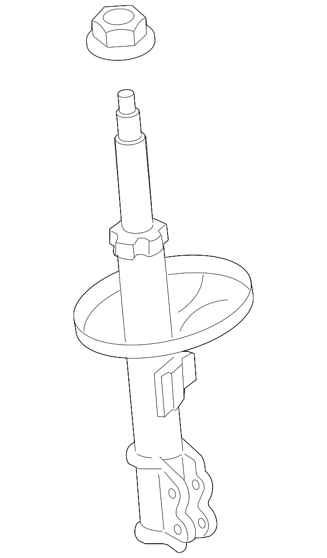 48510-8Z152 Деталь STRUT, RIGHT