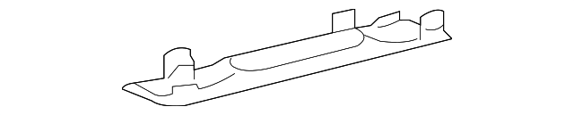 76814-53020 UPPER TRIM, LEFT