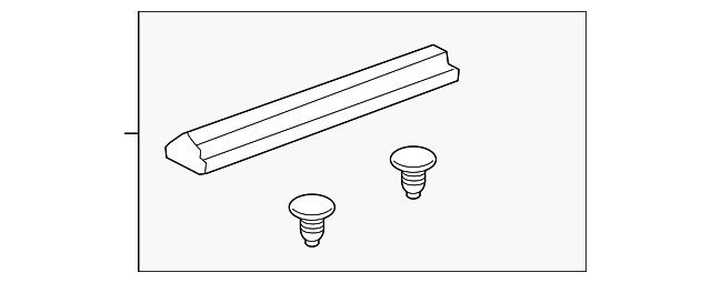53388-AA020 UPPER SEAL, RIGHT