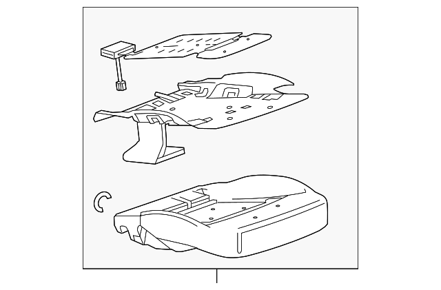 26207076 Деталь SEAT CUSHION PAD