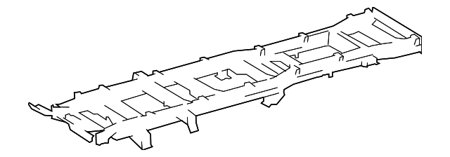 5118063AA Деталь FRAME RAIL, LEFT