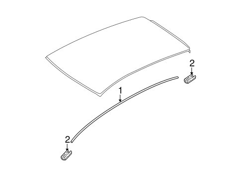 Versa EXTERIOR TRIM - ROOF