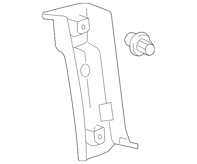 62410-AA030-B1 Деталь PILLAR TRIM, RIGHT