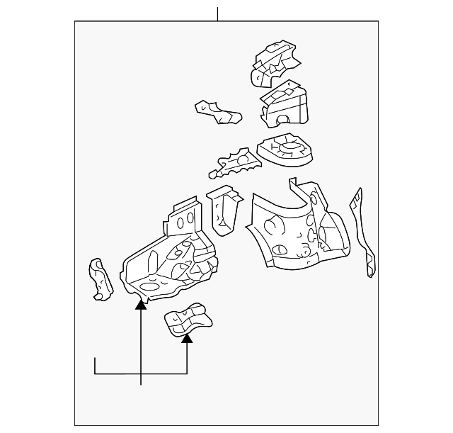 53701-47030 Деталь APRON ASSY, RIGHT