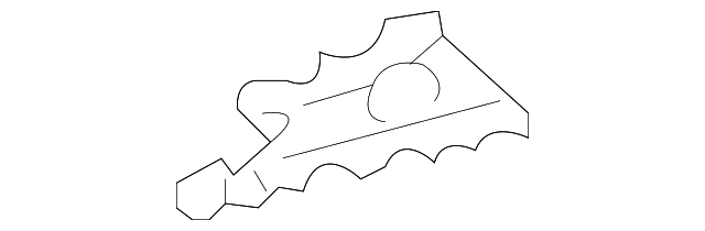 53741-13010 Деталь REINF PLATE, RIGHT
