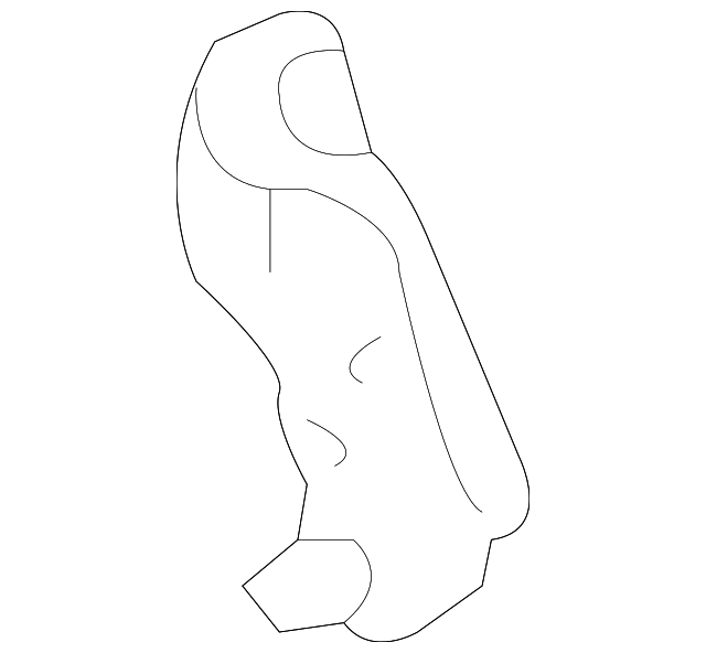53813-47010 Деталь APRON PANEL EXTENSION, RIGHT