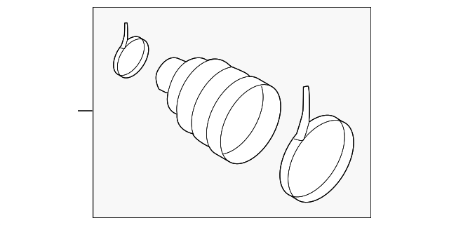 C97413JA1A Деталь OUTER BOOT, RIGHT