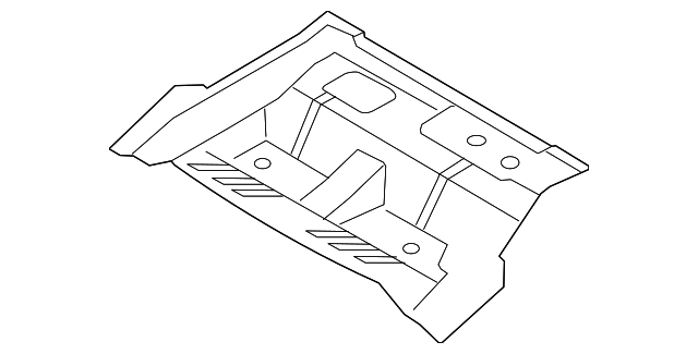 65512-0A000 Деталь CENTER FLOOR PAN