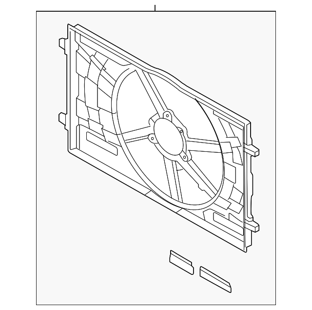 5Q0-121-205-AD FAN SHROUD