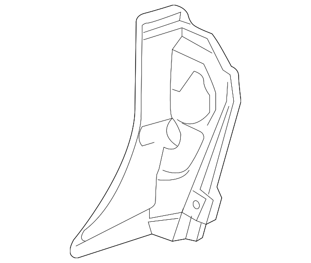 64439-60011 Деталь SIDE TRIM, RIGHT