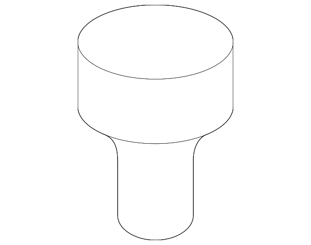 91059FC050 Деталь ROCKER MOLDING CLIP, RIGHT