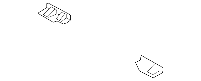 65654-1W000 Деталь REAR FLOOR PAN REAR BRACKET, LEFT