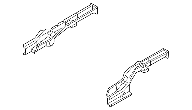 65710-1W020 Деталь RAIL ASSY, LEFT