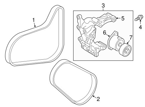Sorento BELTS & PULLEYS