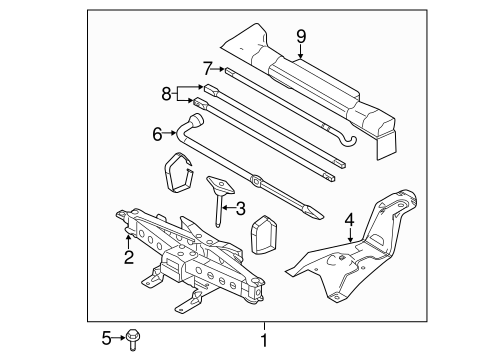F-150 JACK & COMPONENTS