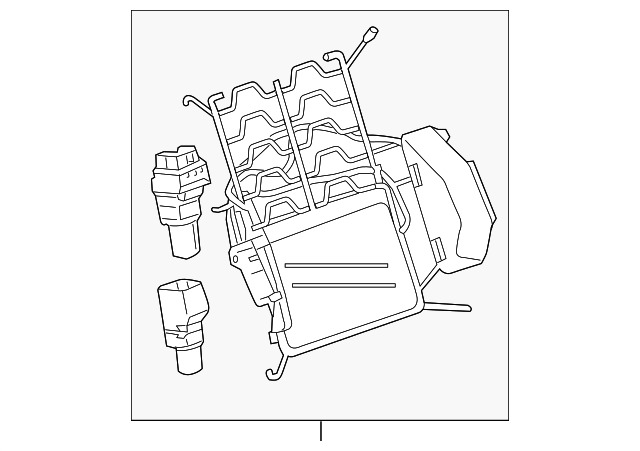 23133124 Деталь LUMBAR SUPPORT