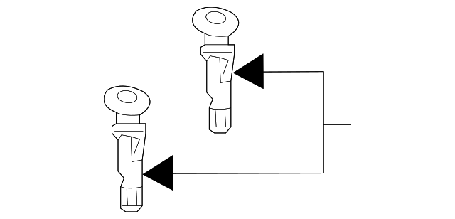 22829064 Деталь HEADREST GUIDE, RIGHT