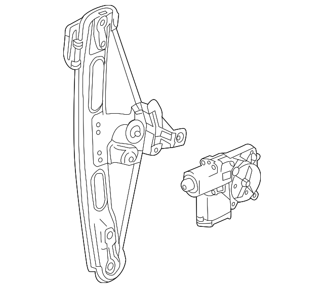 20961194 Деталь WINDOW REGULATOR
